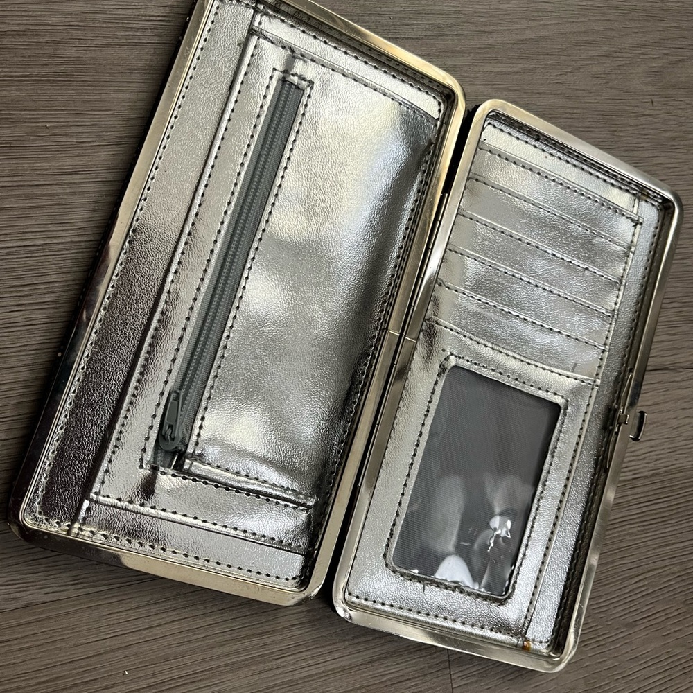 Chocolate Brown sparkle evening wallet/bag- excellent condition, like new. - Picture 3 of 3